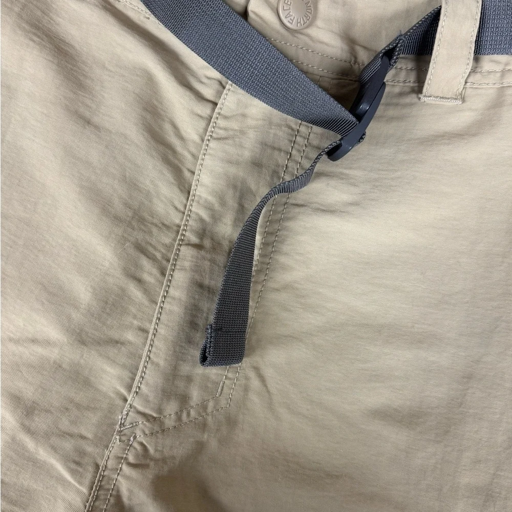 The North Face Shorts‎ Mens XXL Olive Cargo Adjustable Belted Pockets Outdoor